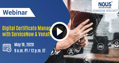 Digital Certificate Management with ServiceNow & Venafi Video Icon